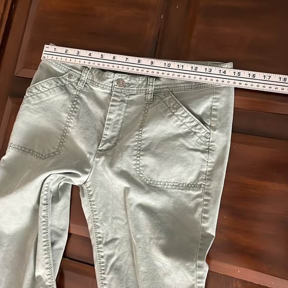 Womens size 6P green Talbots Pants with zippers on ankles - Picture 5 of 10